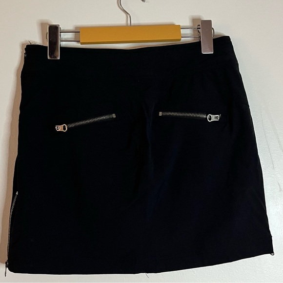 Athleta Black Zip Pocket Athletic Skort Women’s Size 2 Lightweight Performance - Picture 7 of 16